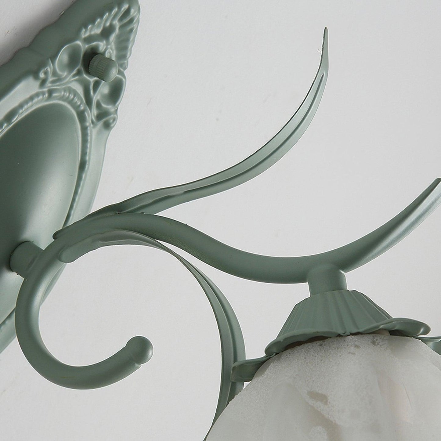 Flared Wall Light Sconce - Elegant Floral LED Design