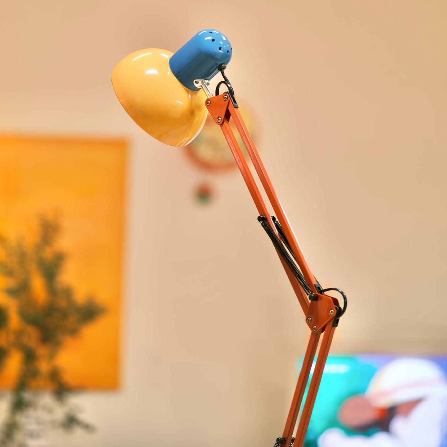 Flexi Memphis Floor Lamp LED, Adjustable Colourful Design