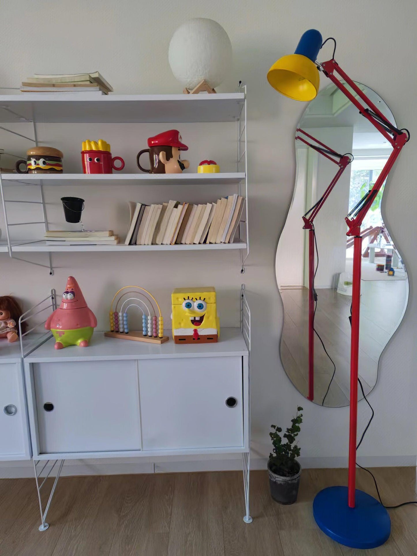 Flexi Memphis Floor Lamp LED, Adjustable Colourful Design