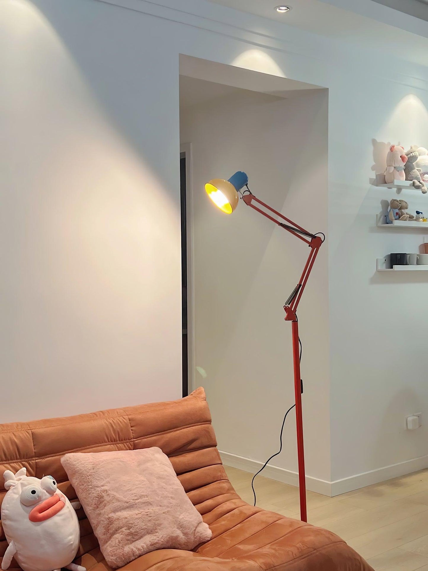 Flexi Memphis Floor Lamp LED, Adjustable Colourful Design