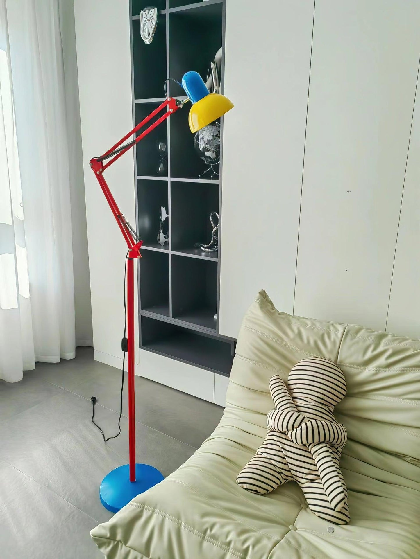 Flexi Memphis Floor Lamp LED, Adjustable Colourful Design