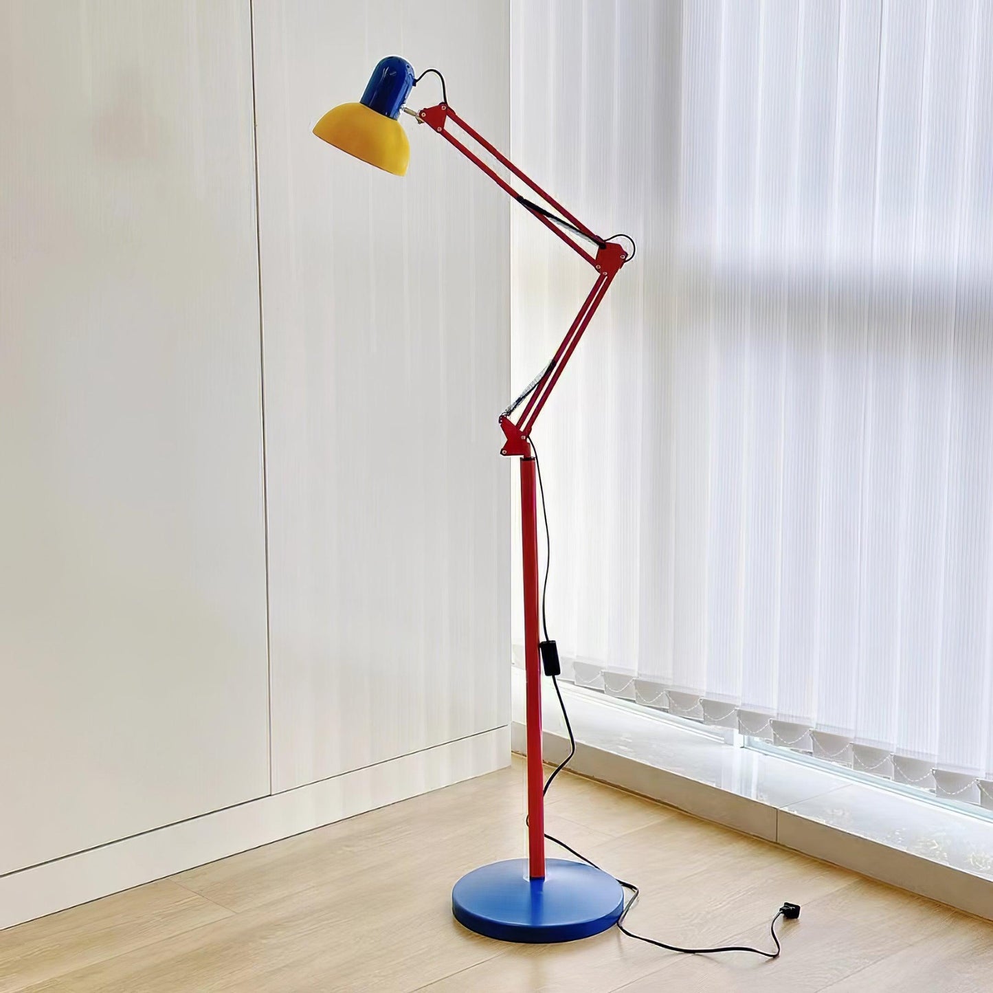 Flexi Memphis Floor Lamp LED, Adjustable Colourful Design