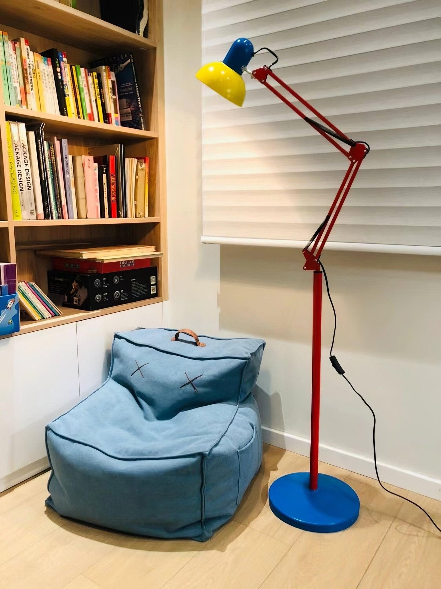 Flexi Memphis Floor Lamp LED, Adjustable Colourful Design