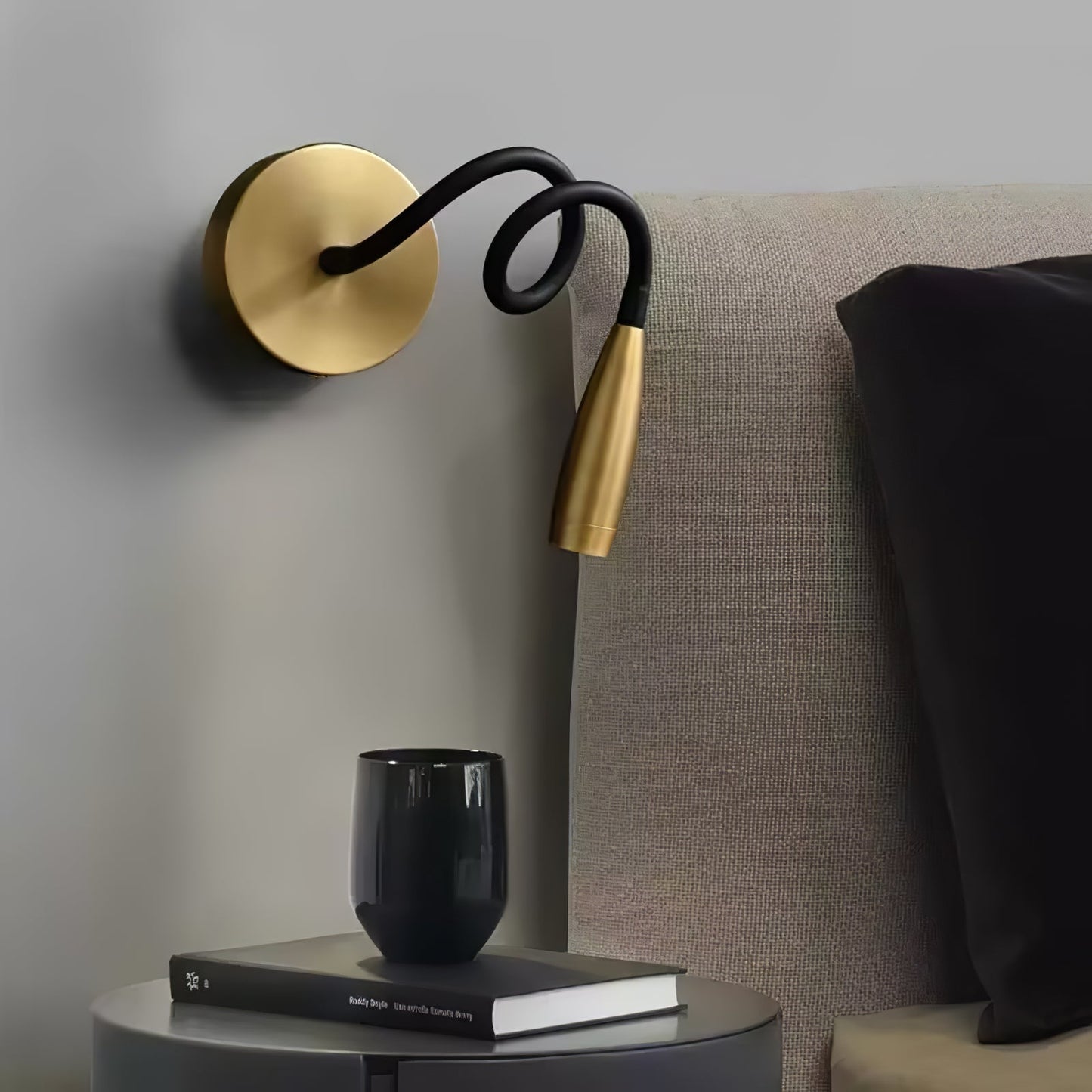 Flexi Hose Wall Light Sconce with Adjustable LED Design