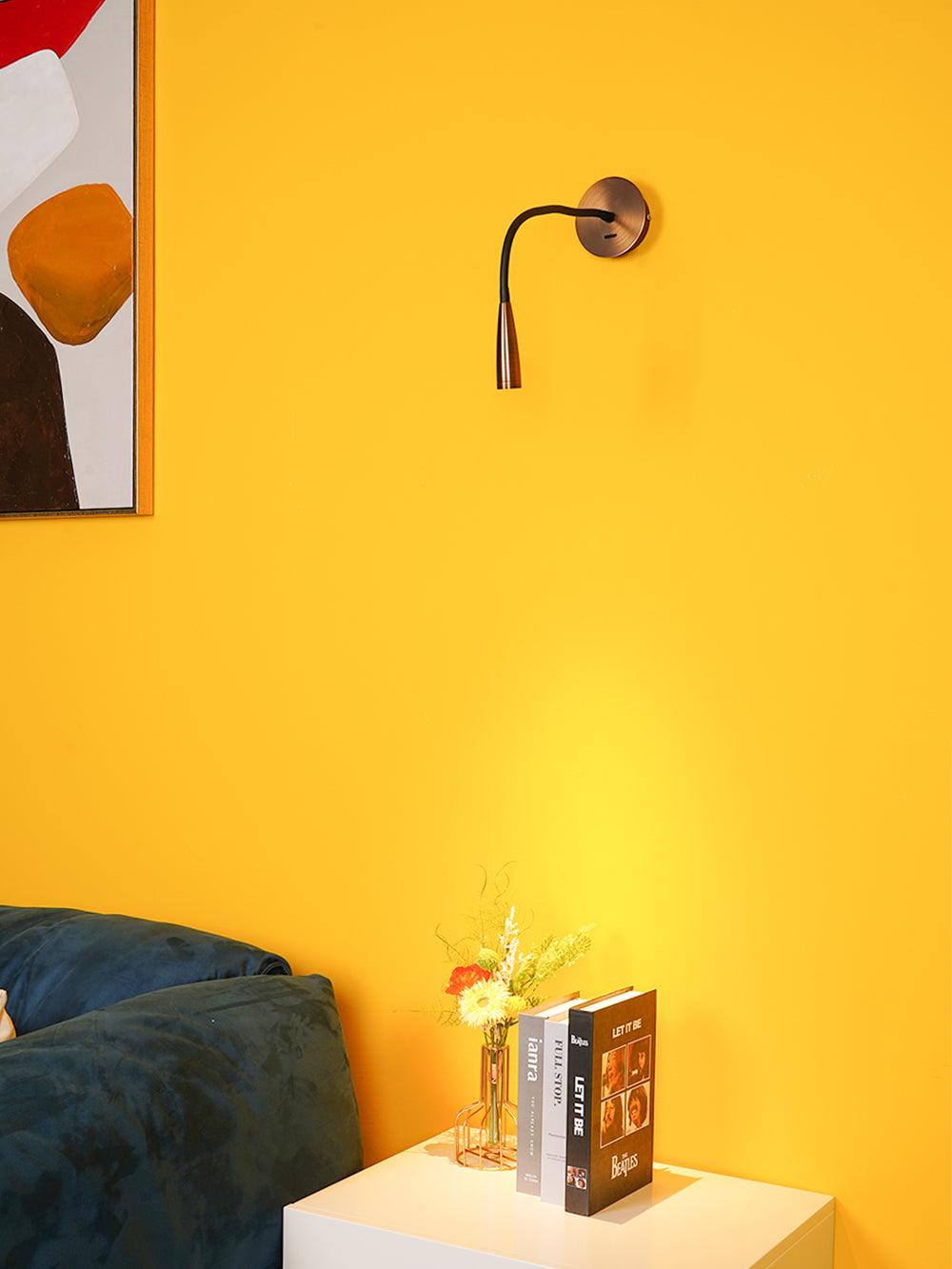 Flexi Hose Wall Light Sconce with Adjustable LED Design