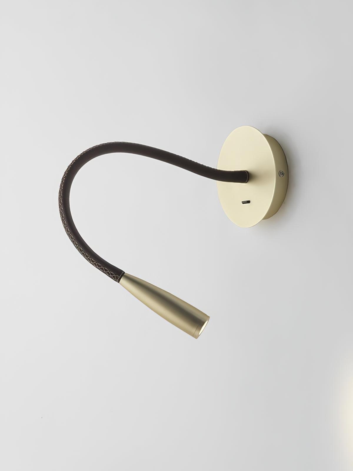 Flexi Hose Wall Light Sconce with Adjustable LED Design