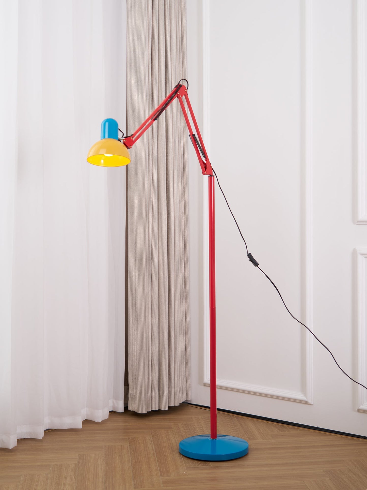 Flexi Memphis Floor Lamp LED, Adjustable Colourful Design