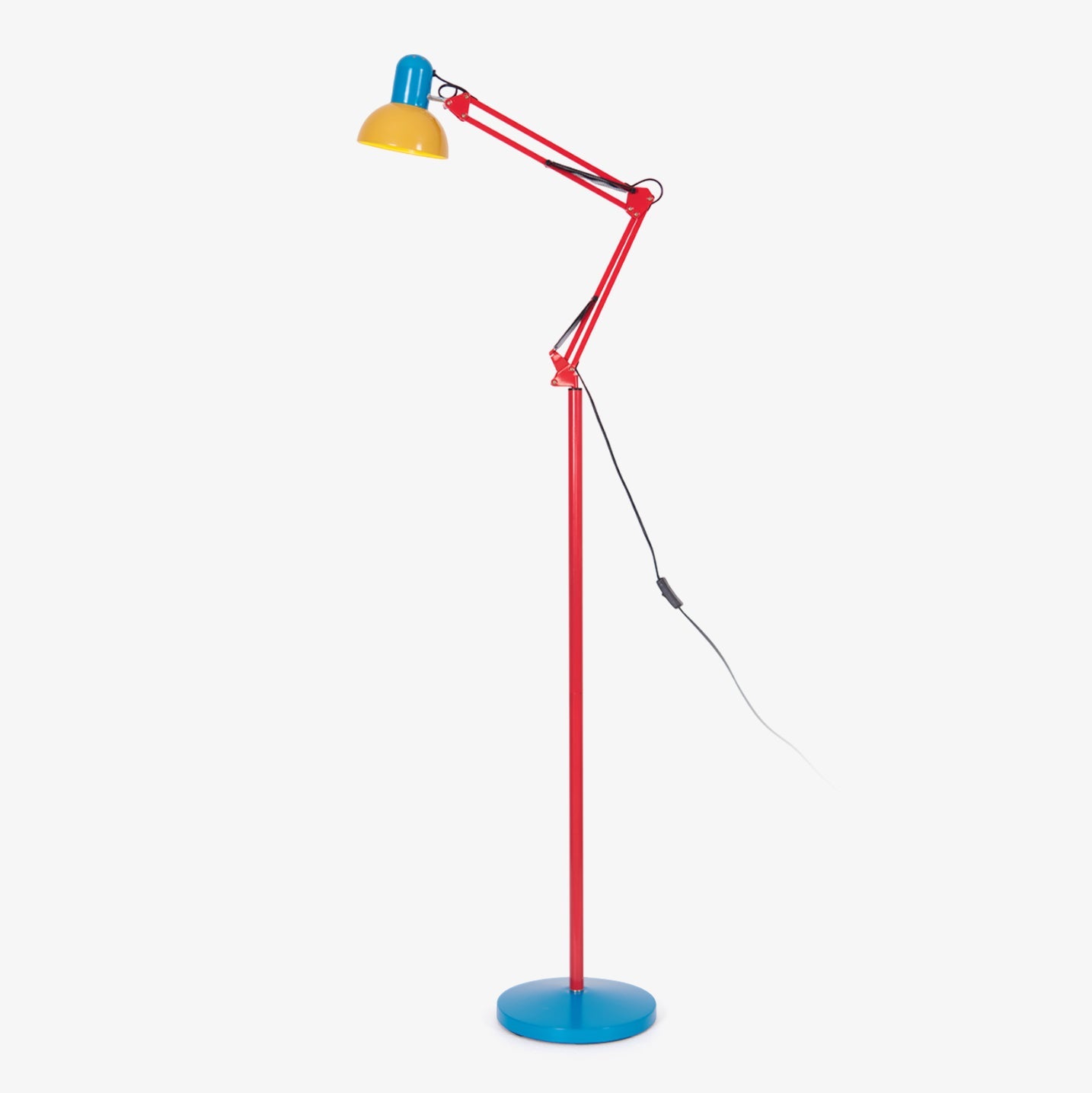 Flexi Memphis Floor Lamp LED, Adjustable Colourful Design