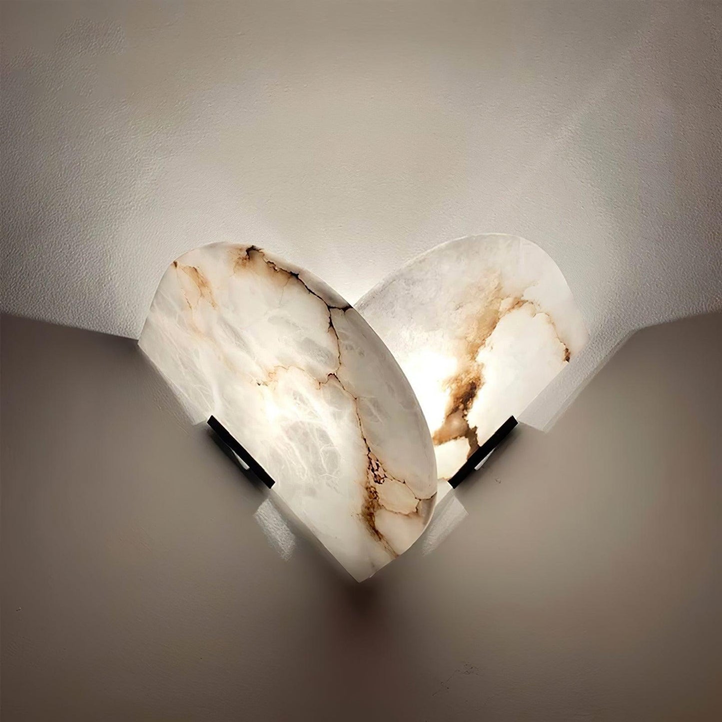 Fly Gaby Wall Lamp - Contemporary LED Alabaster Design