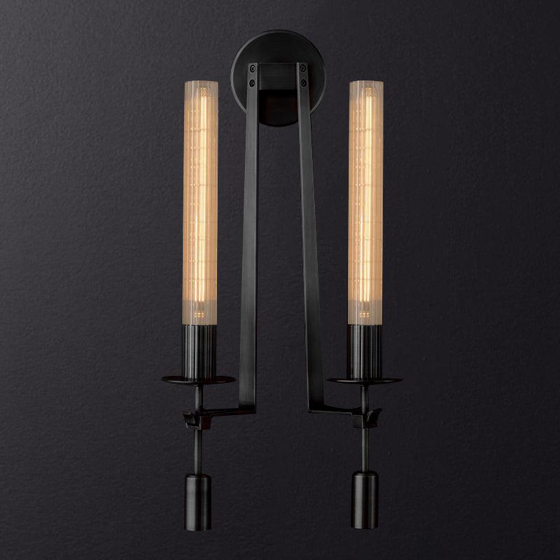 French Classicism Wall Lamp - Brass Indoor LED Light Fixture