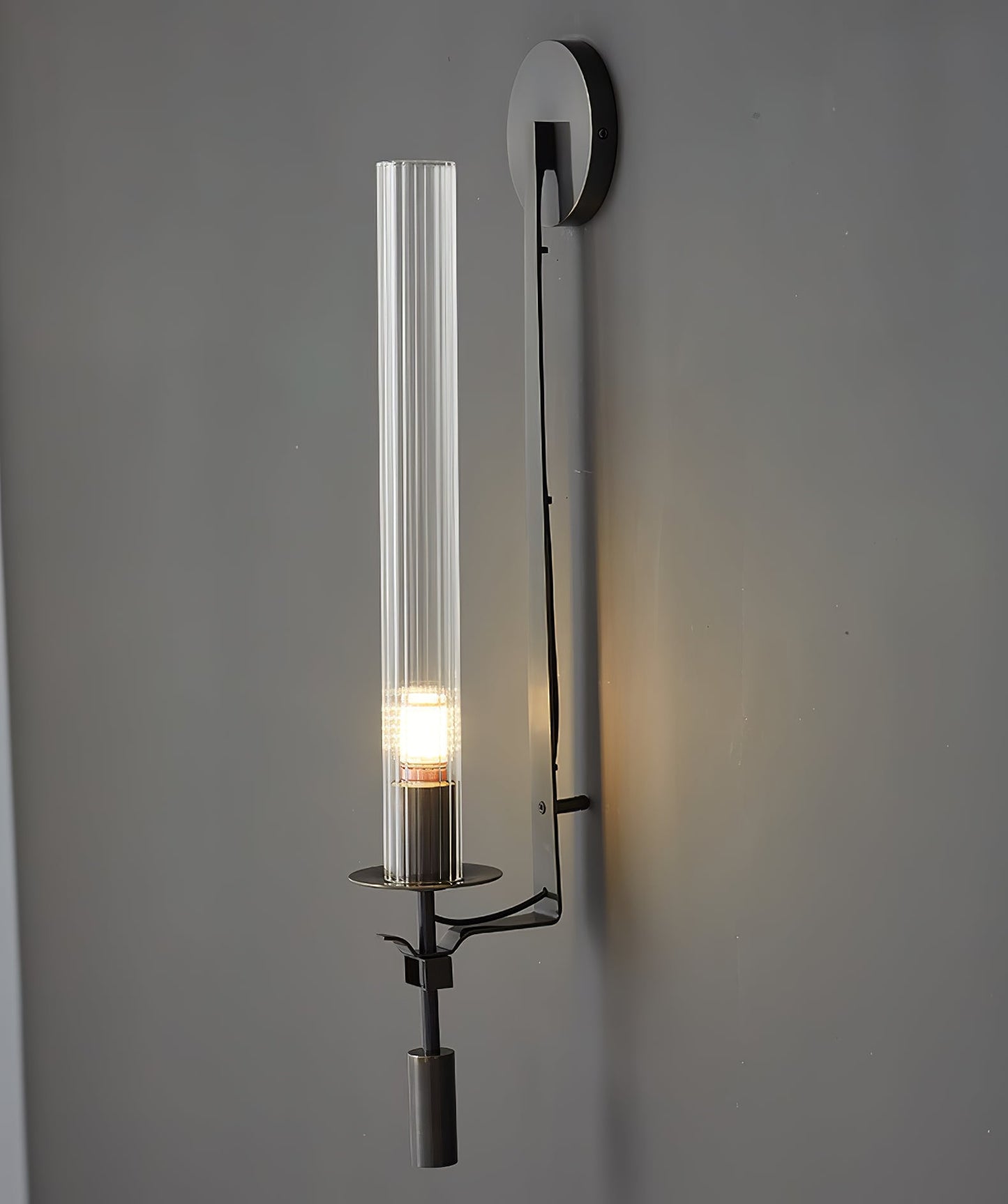 French Classicism Wall Lamp - Brass Indoor LED Light Fixture