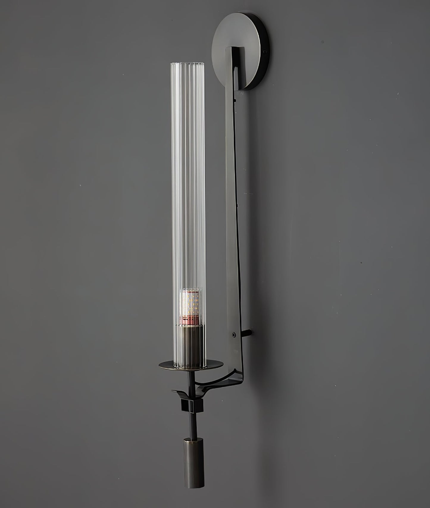 French Classicism Wall Lamp - Brass Indoor LED Light Fixture