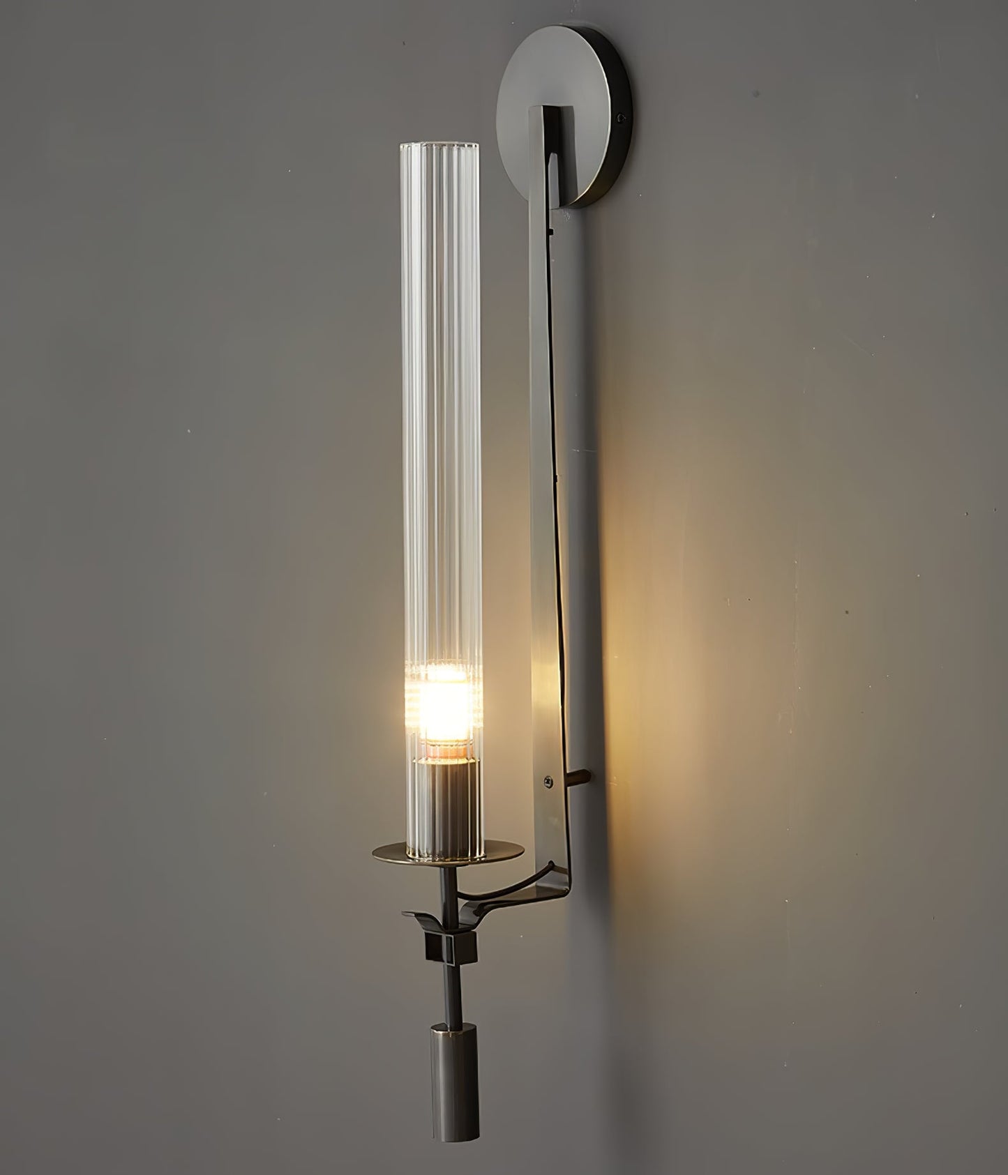 French Classicism Wall Lamp - Brass Indoor LED Light Fixture