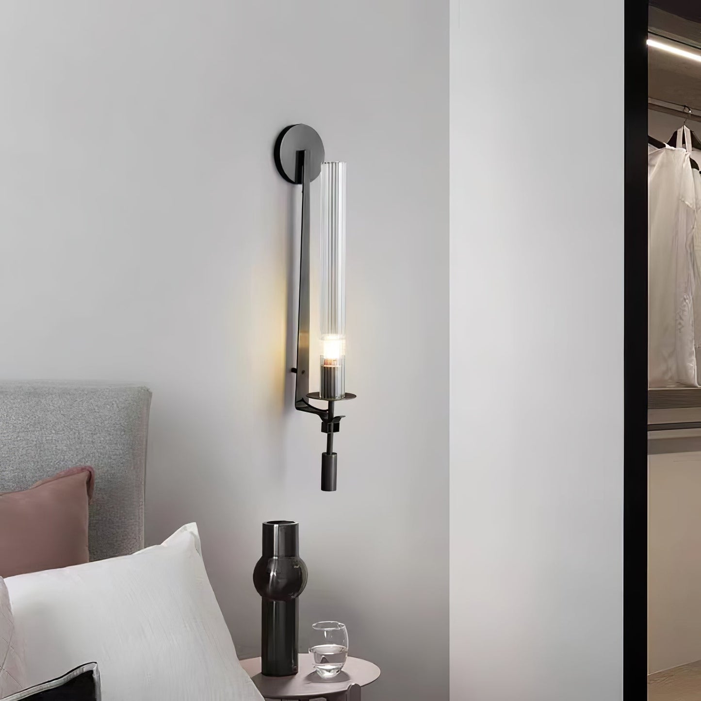 French Classicism Wall Lamp - Brass Indoor LED Light Fixture