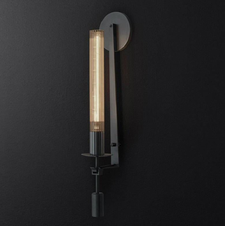 French Classicism Wall Lamp - Brass Indoor LED Light Fixture