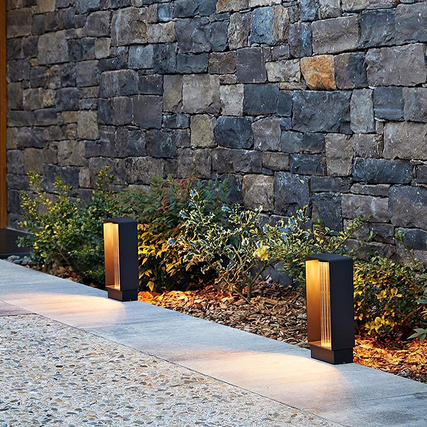 Frame Outdoor Post Lamp - Waterproof LED Garden Light