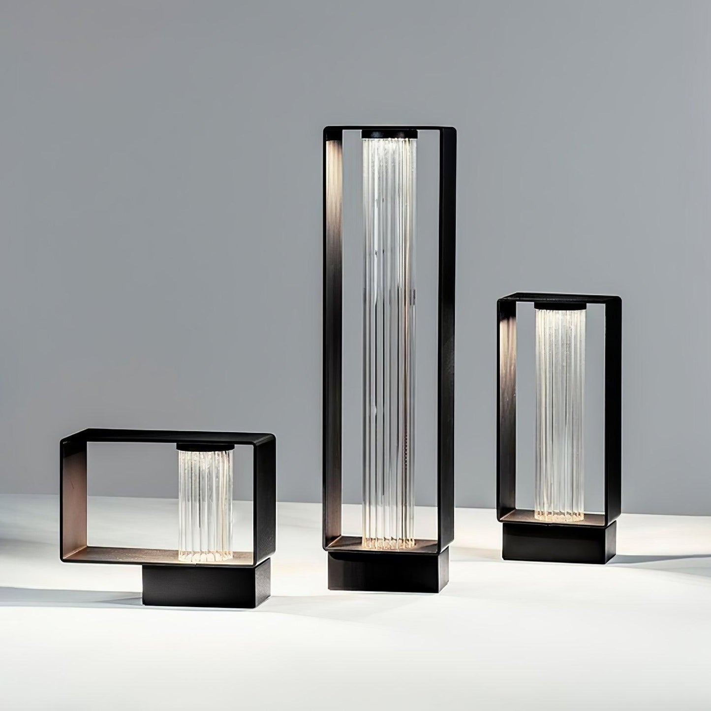 Frame Outdoor Post Lamp - Waterproof LED Garden Light