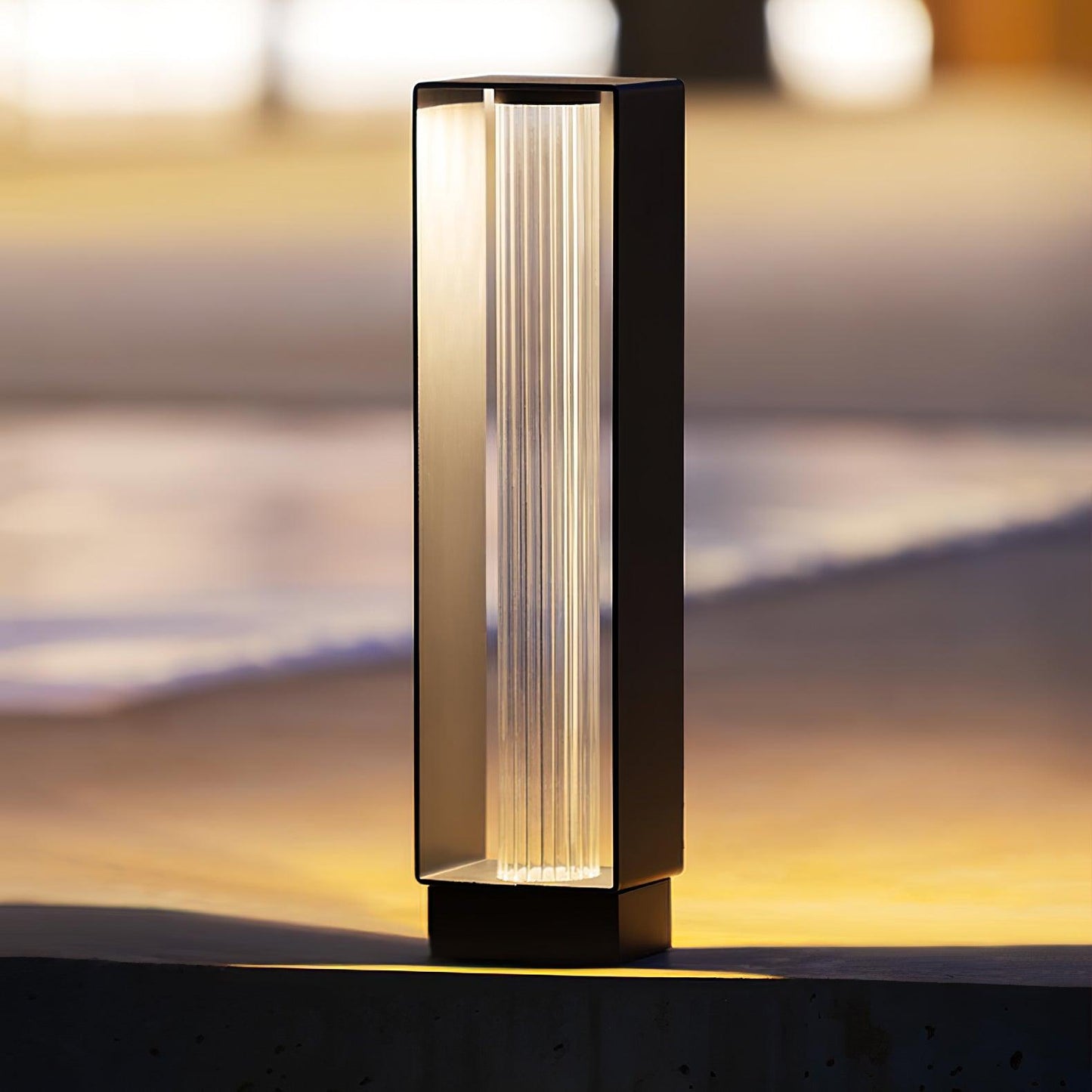 Frame Outdoor Post Lamp - Waterproof LED Garden Light