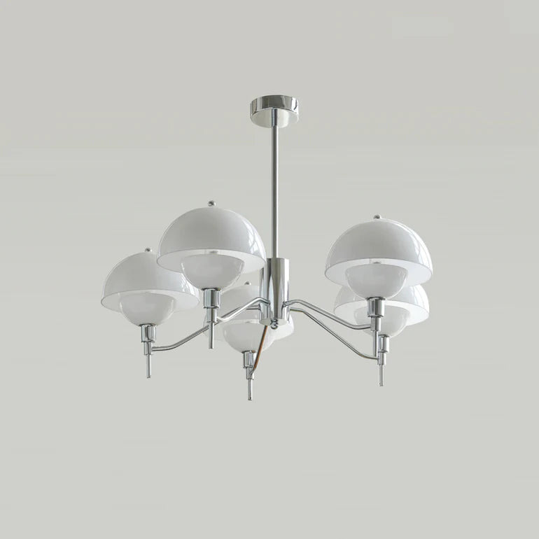 French Bubble Cream Chandelier – Elegant Living Room Light
