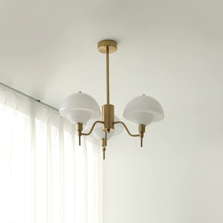 French Bubble Cream Chandelier – Elegant Living Room Light