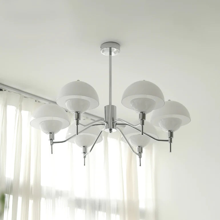 French Bubble Cream Chandelier – Elegant Living Room Light