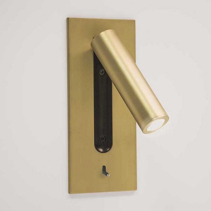 Folded Back Bedside Wall Lamp with LED Light and Switch