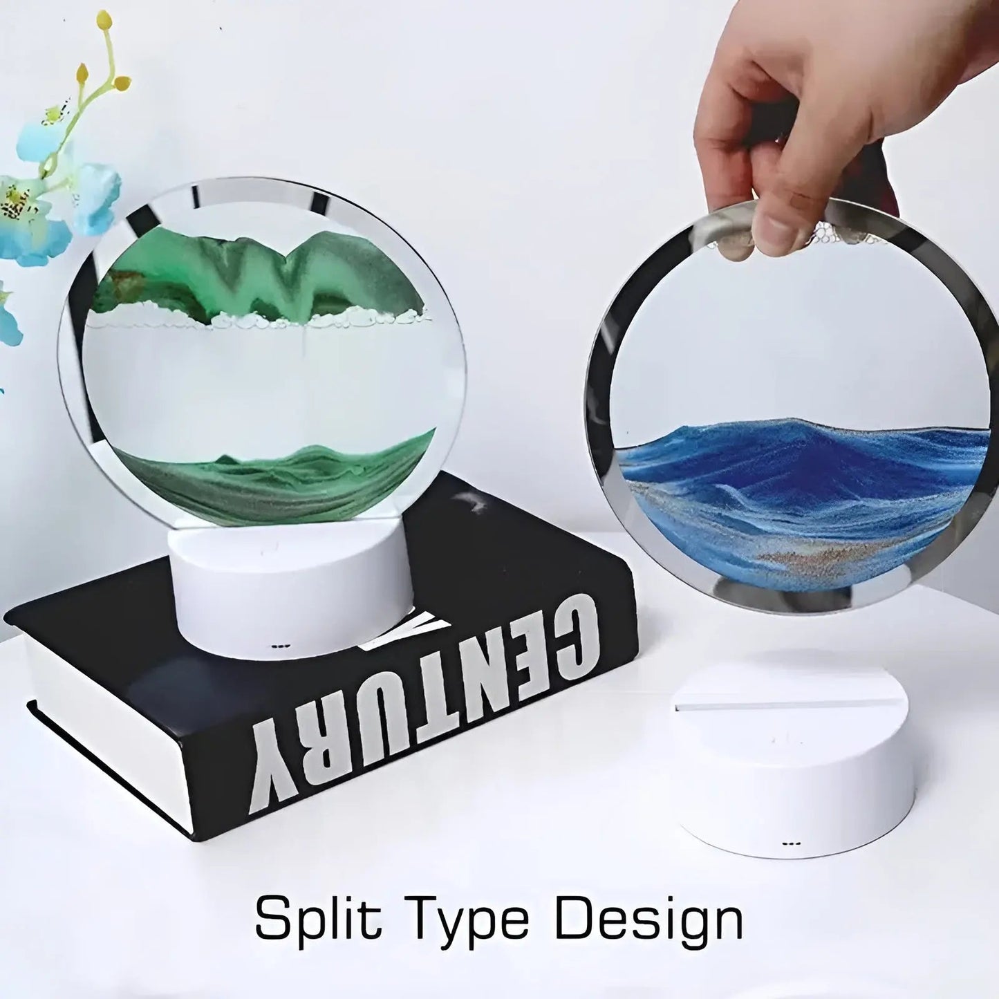 Captivating Quicksand Art Lamp – Magical Animation Lighting
