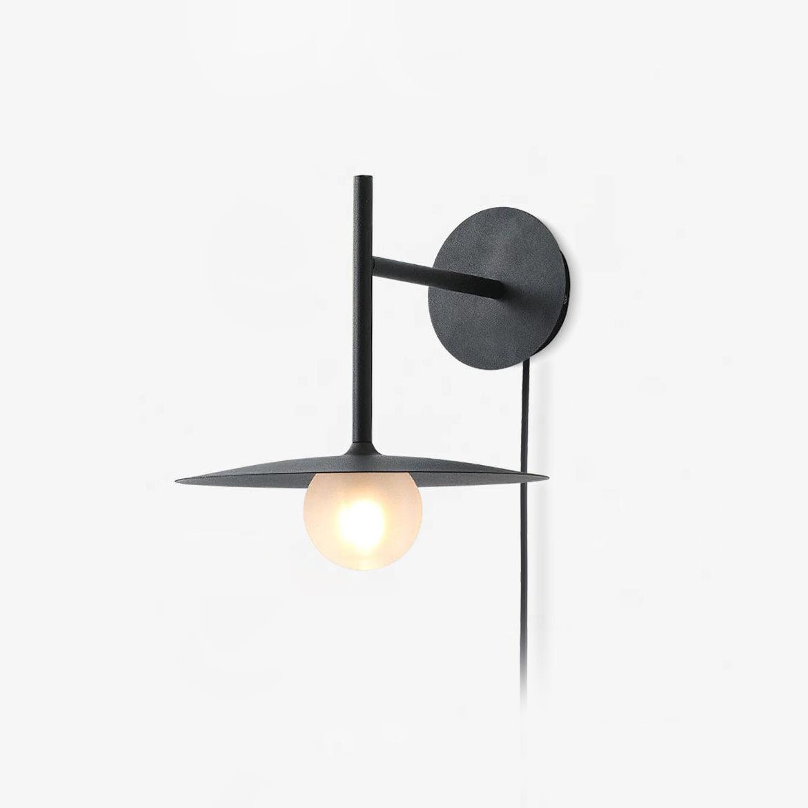 Gea Iron Plug-In Wall Lamp with LED Light - Indoor Decor