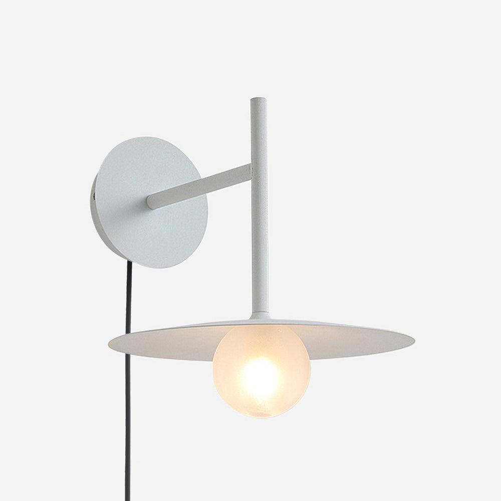 Gea Iron Plug-In Wall Lamp with LED Light - Indoor Decor