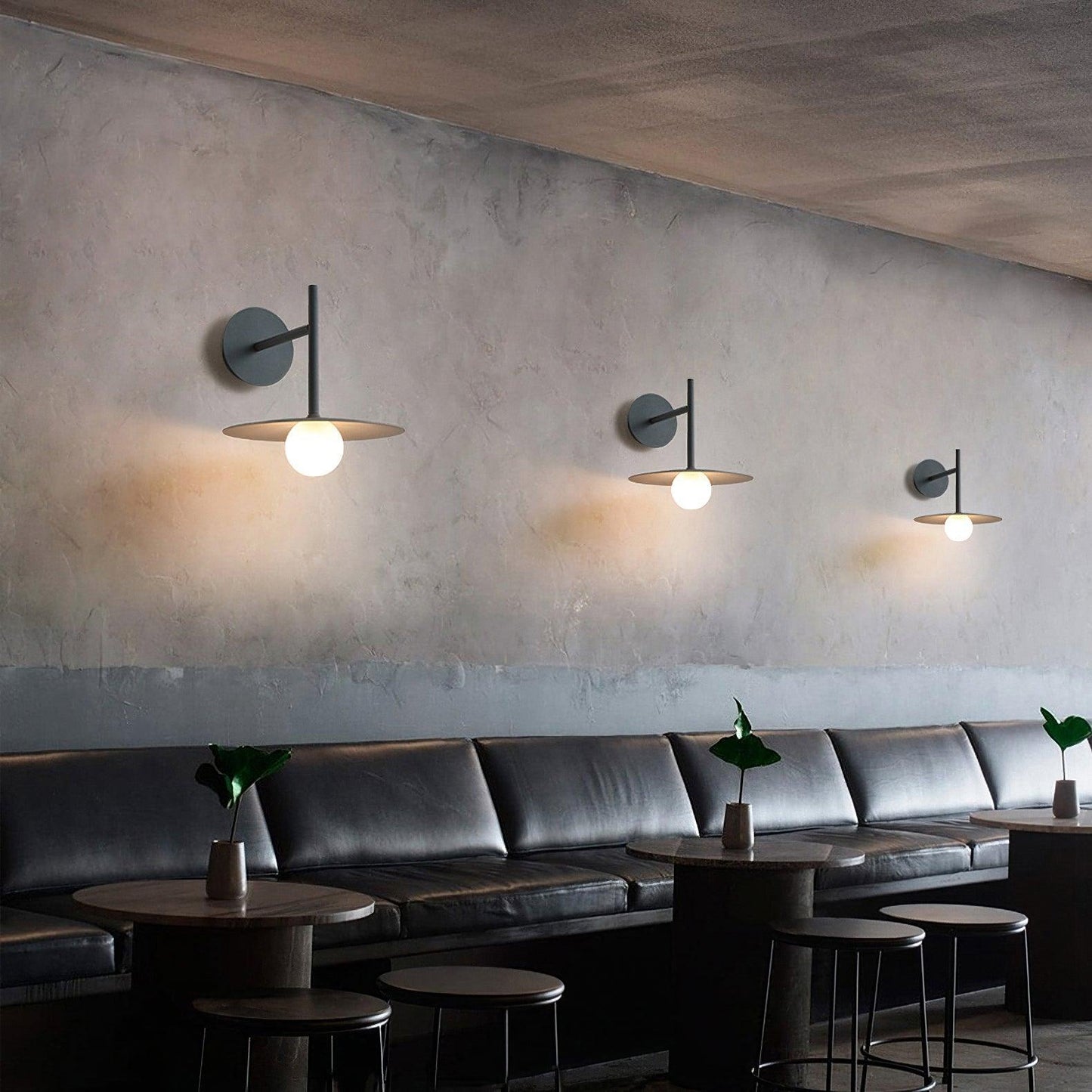 Gea Iron Plug-In Wall Lamp with LED Light - Indoor Decor