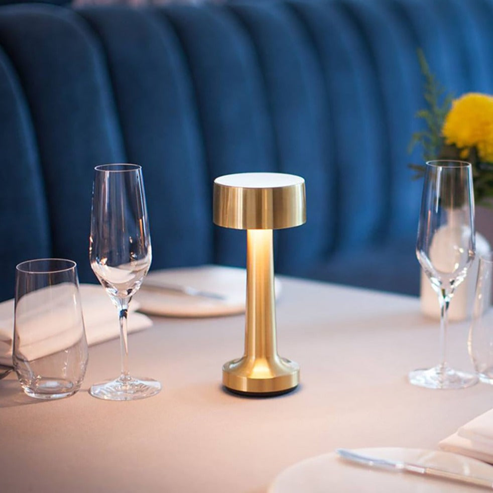 Geraldine Modern Table Lamp - Elegant Dimmable LED Light, 3 Brightness Levels, Ideal for Home & Hospitality