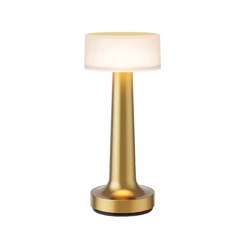 Geraldine Modern Table Lamp - Elegant Dimmable LED Light, 3 Brightness Levels, Ideal for Home & Hospitality