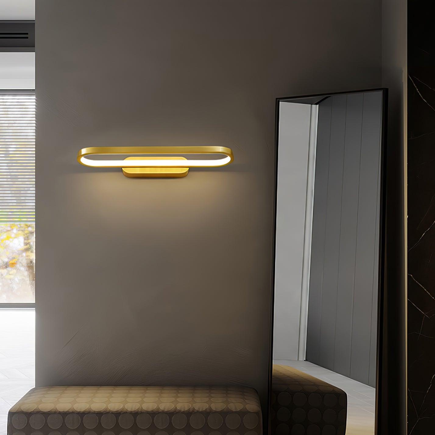 Gianni LED Wall Light Dimmable Indoor Brass Fixture