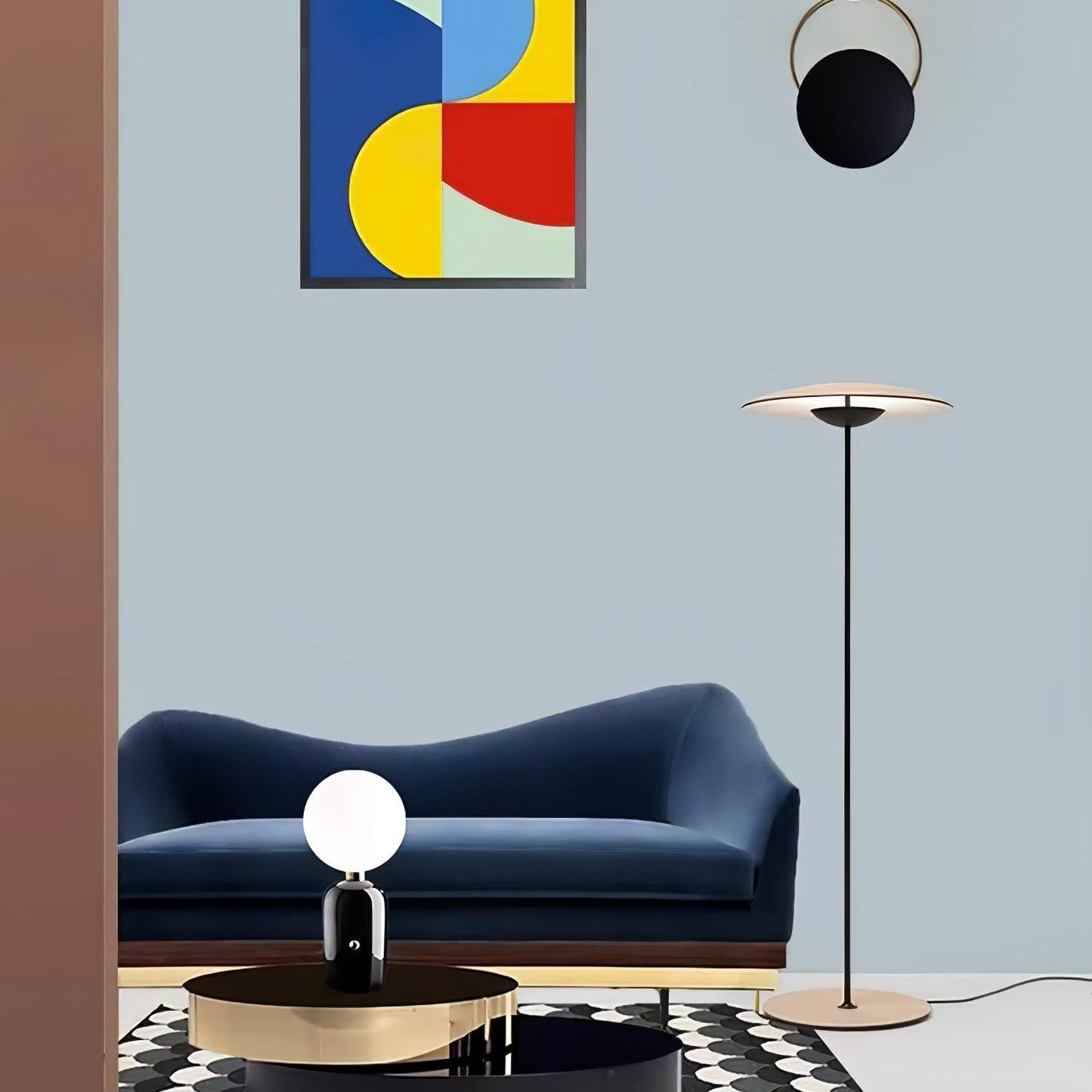Innovative Directional Floor Lamp with Adjustable LED Light