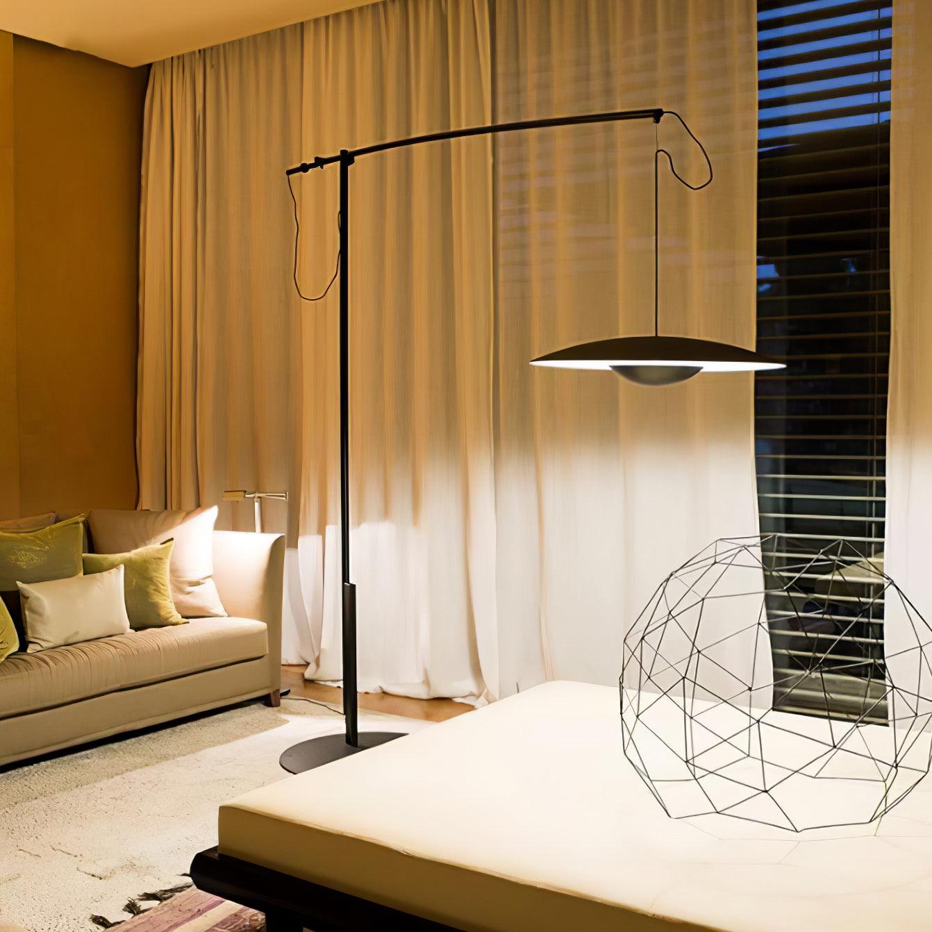 Innovative Directional Floor Lamp with Adjustable LED Light