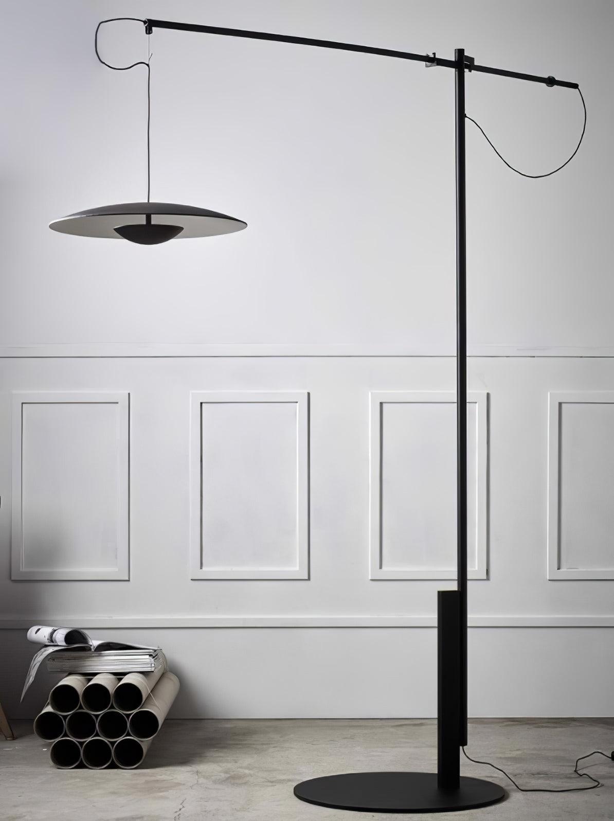 Innovative Directional Floor Lamp with Adjustable LED Light