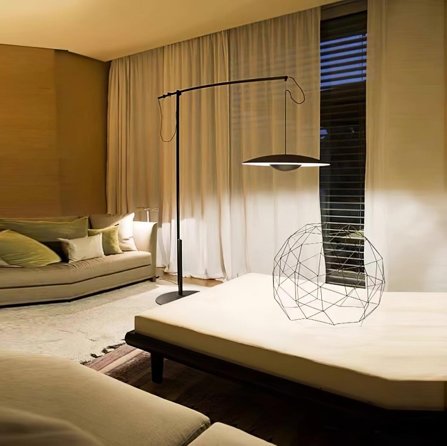 Innovative Directional Floor Lamp with Adjustable LED Light