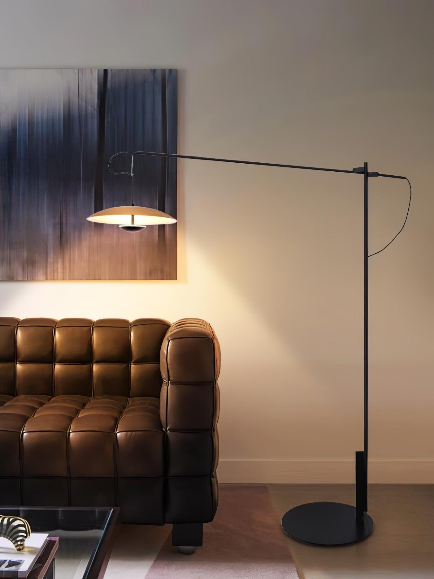 Innovative Directional Floor Lamp with Adjustable LED Light