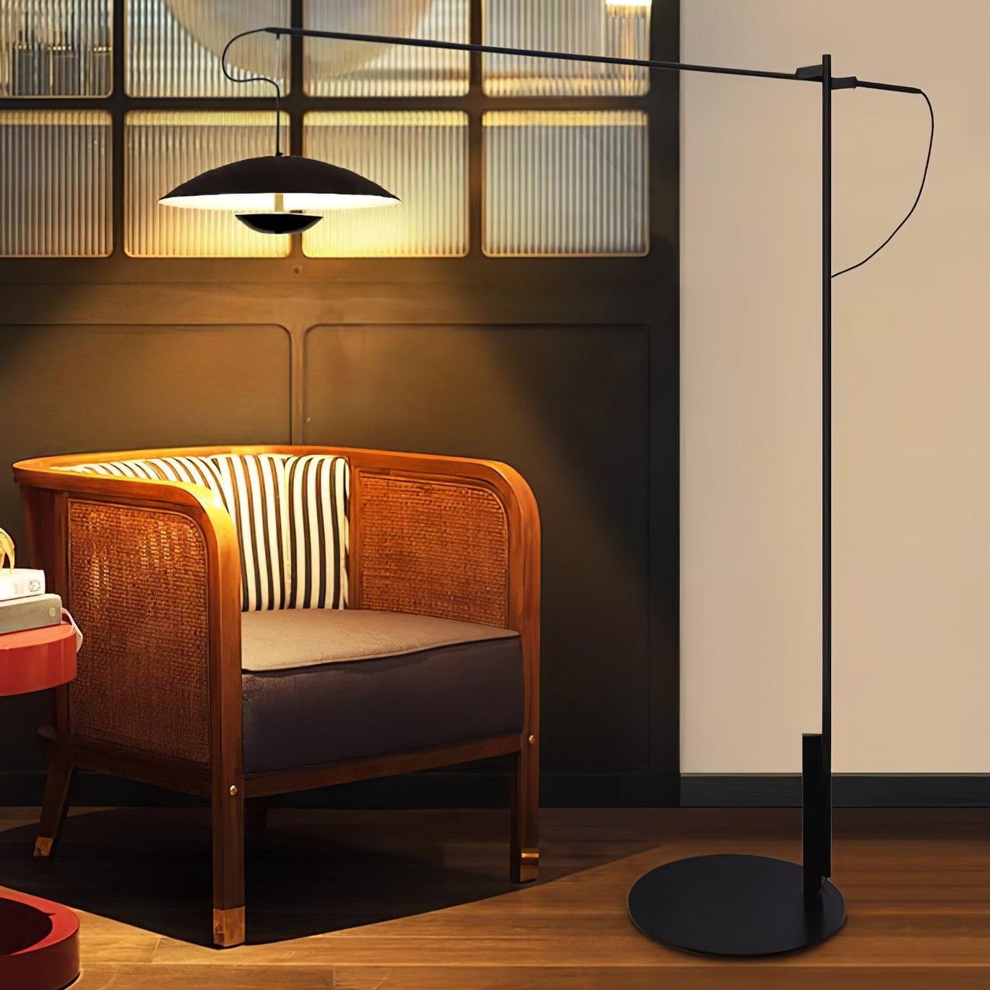 Innovative Directional Floor Lamp with Adjustable LED Light