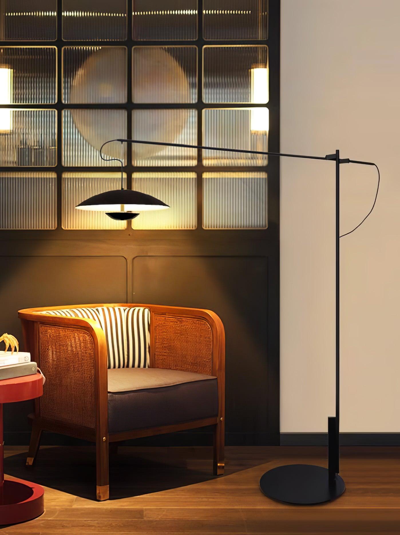 Innovative Directional Floor Lamp with Adjustable LED Light