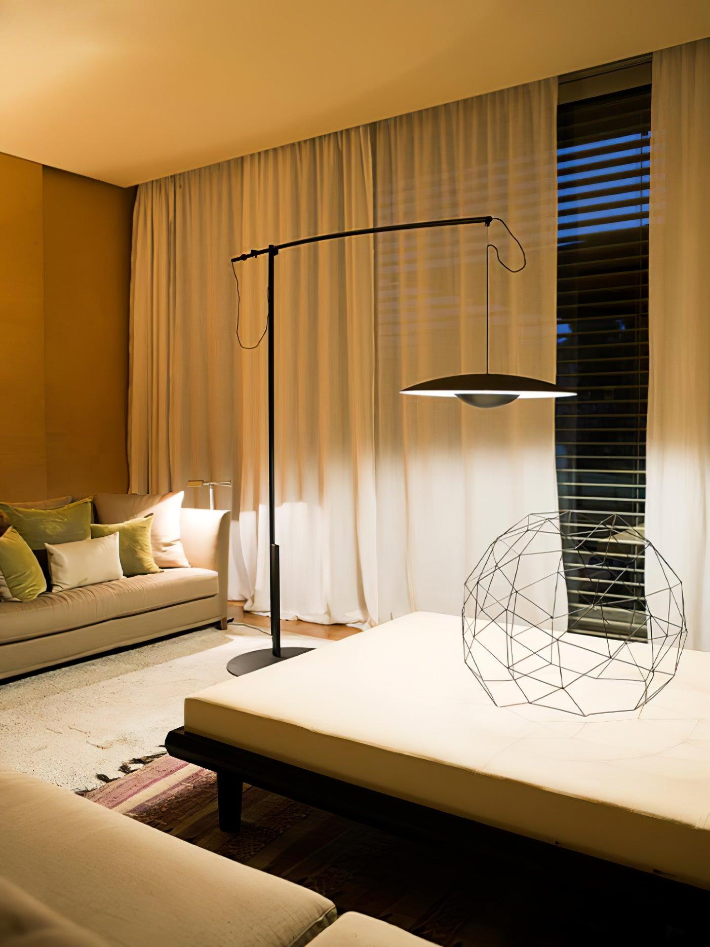 Innovative Directional Floor Lamp with Adjustable LED Light