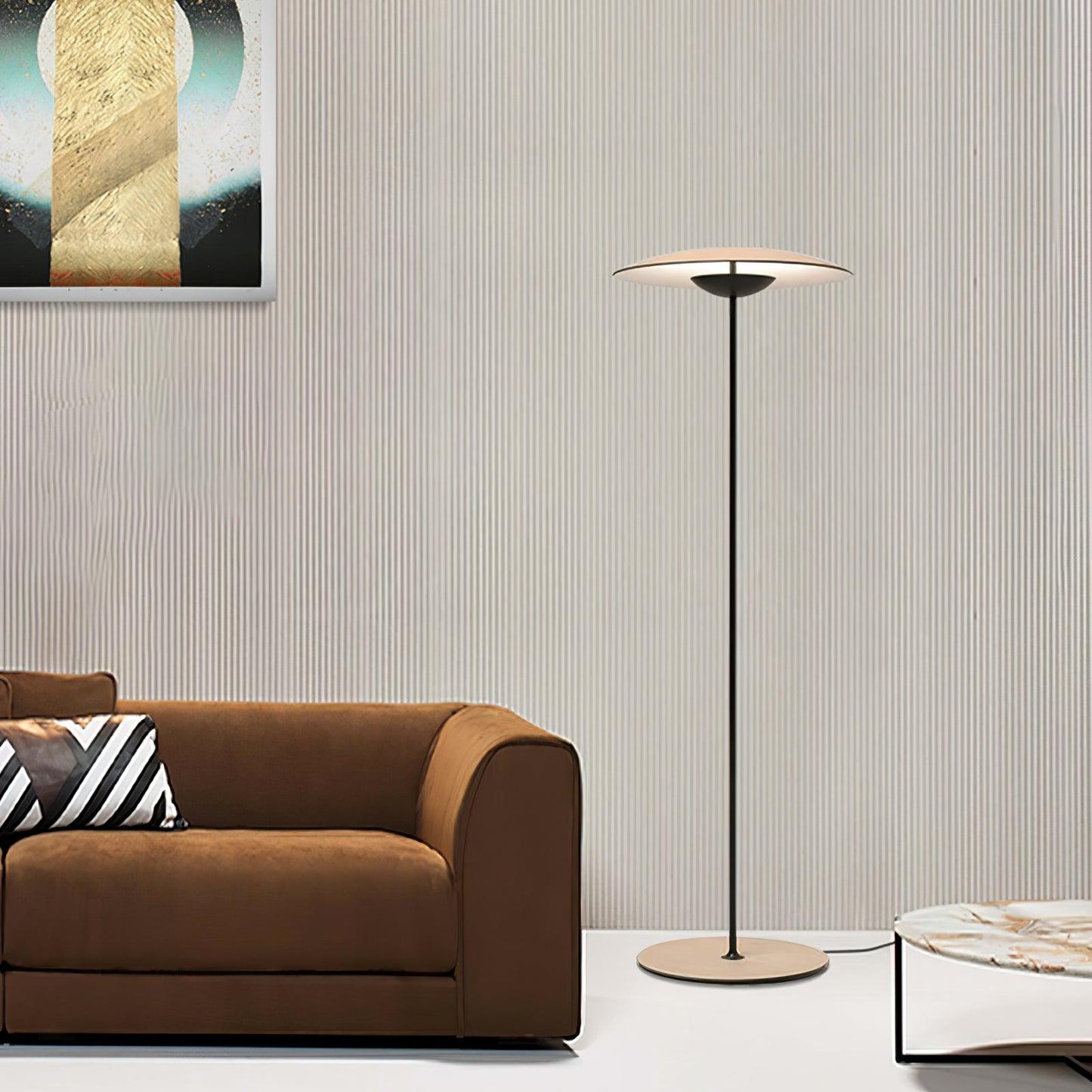 Innovative Directional Floor Lamp with Adjustable LED Light