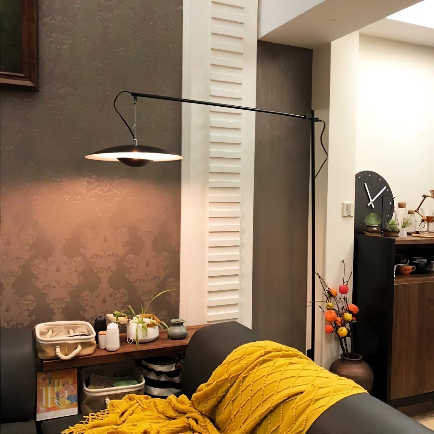 Innovative Directional Floor Lamp with Adjustable LED Light