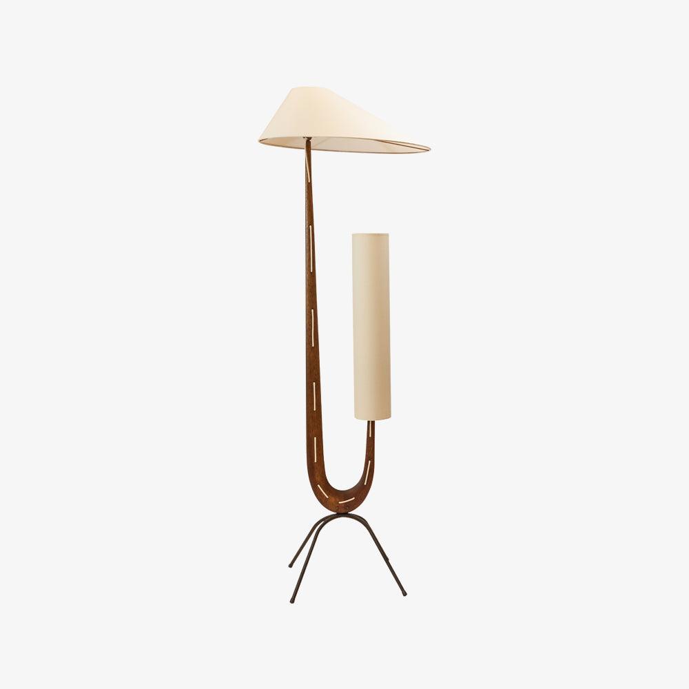 Giraffe Floor Lamp with LED Light - Mid Century Design