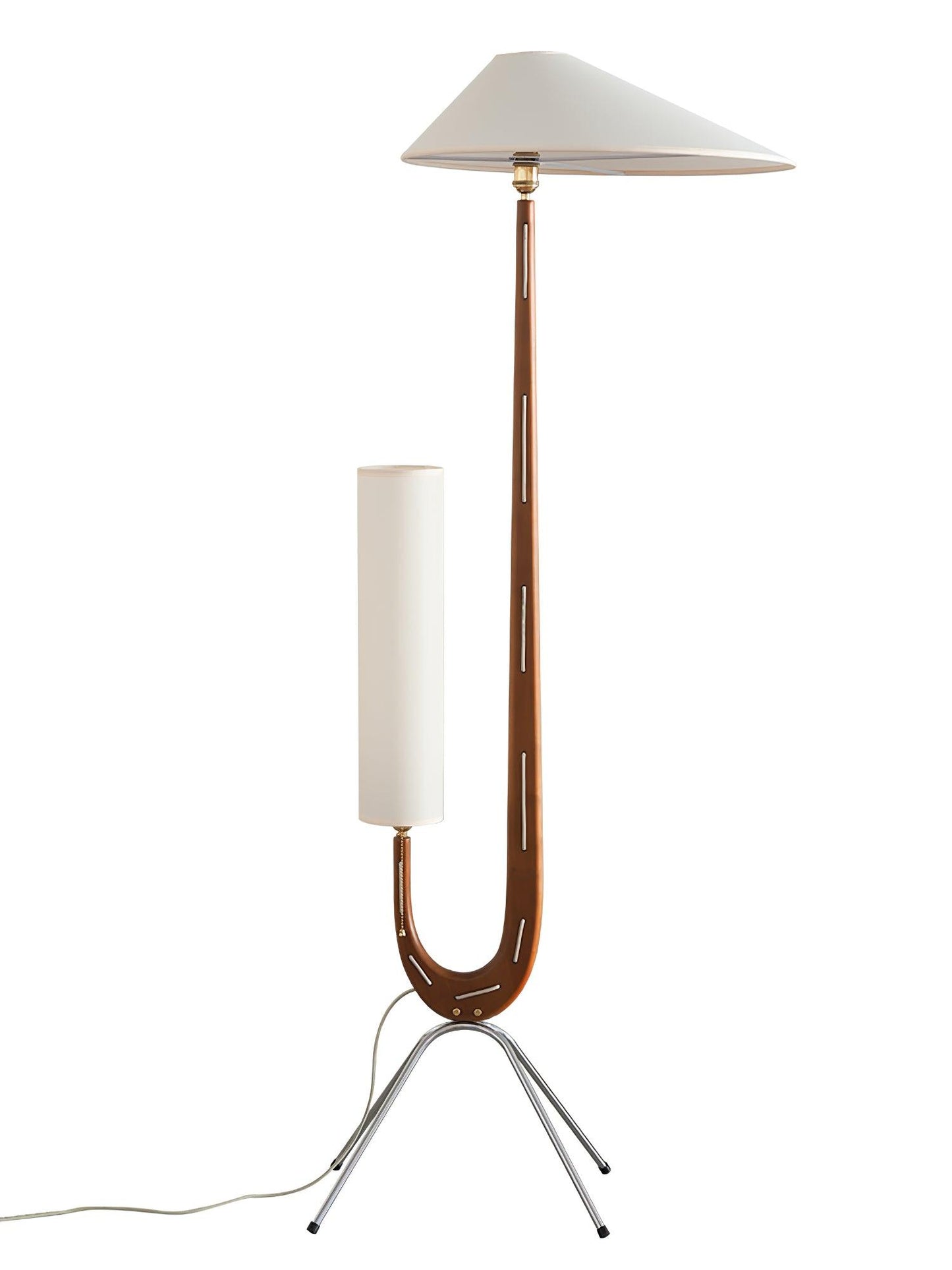 Giraffe Floor Lamp with LED Light - Mid Century Design