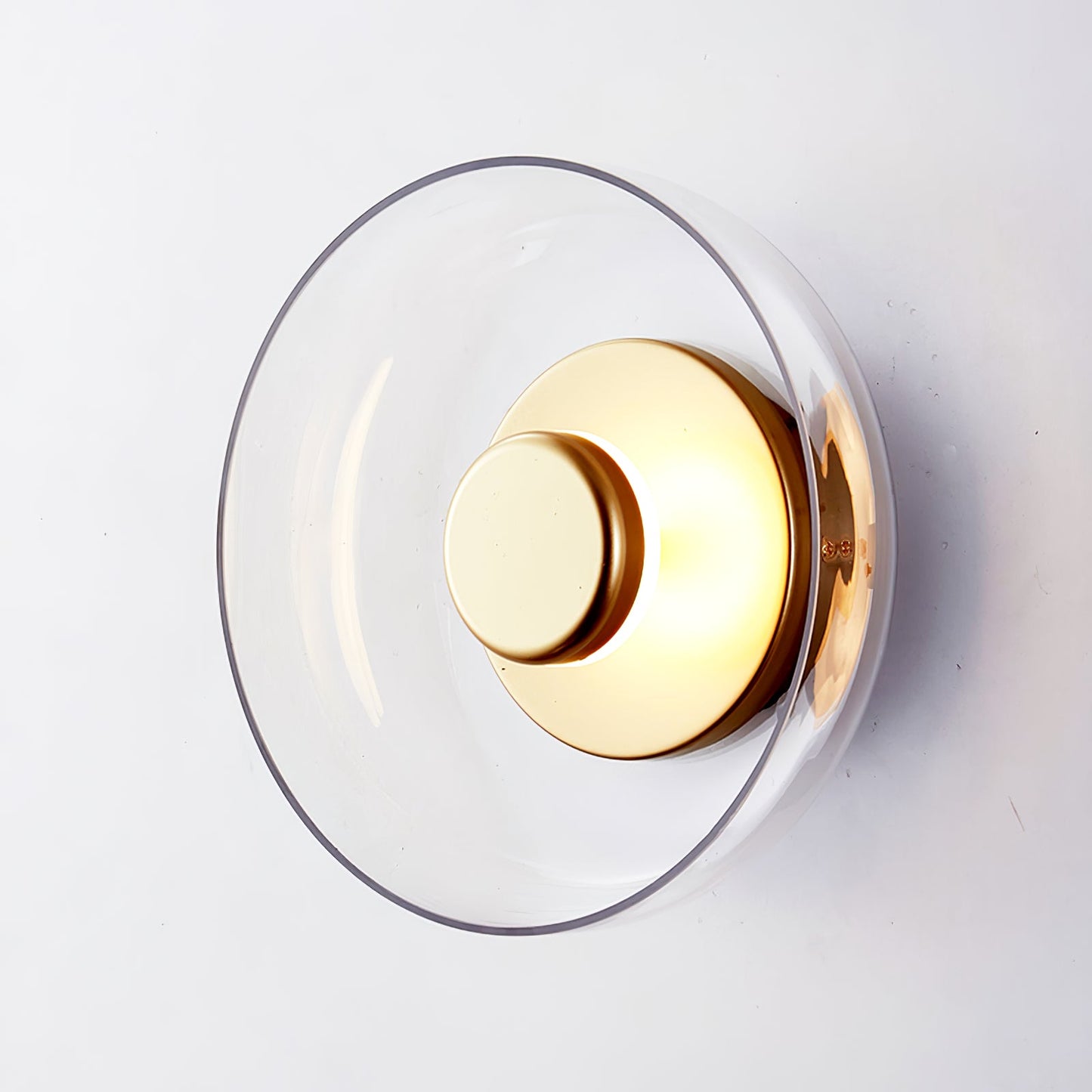 Glimmera Wall Light - Integrated LED Brass Ambient Fixture