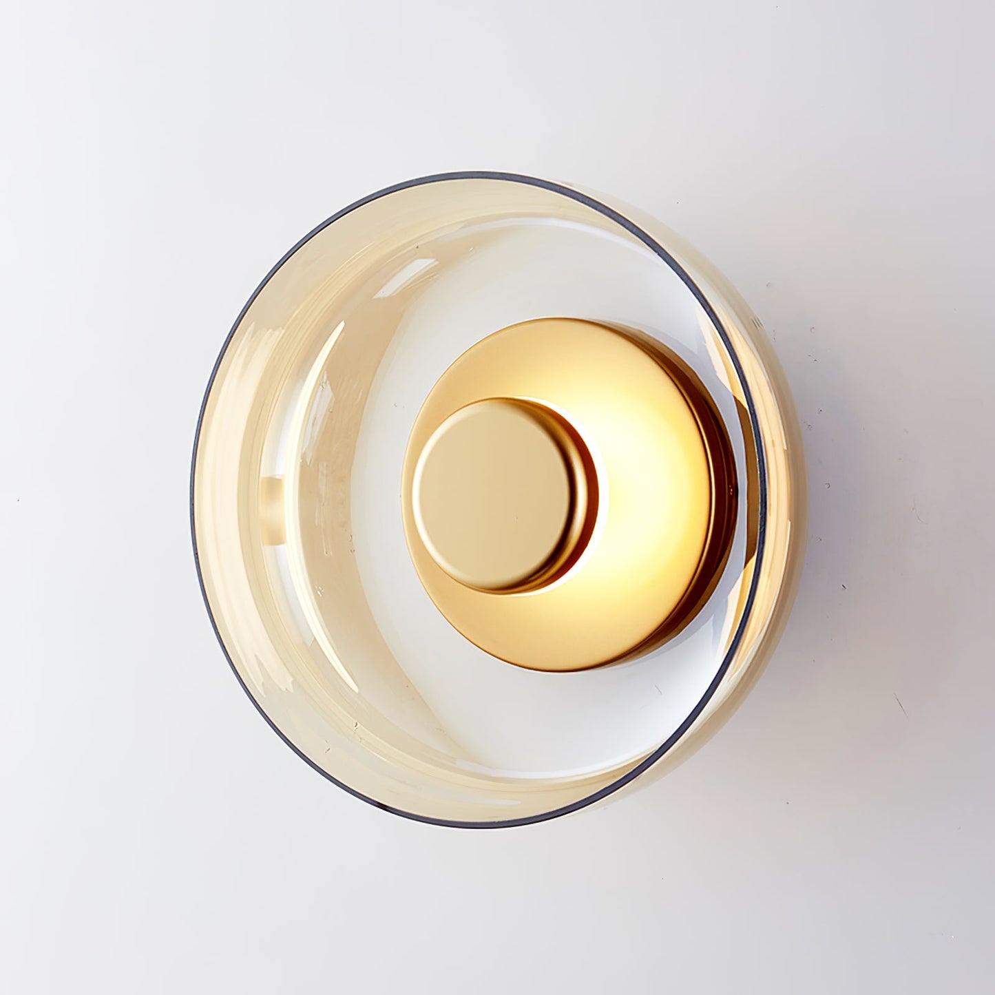 Glimmera Wall Light - Integrated LED Brass Ambient Fixture