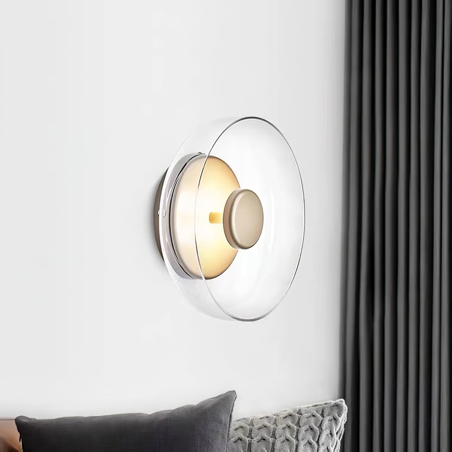Glimmera Wall Light - Integrated LED Brass Ambient Fixture