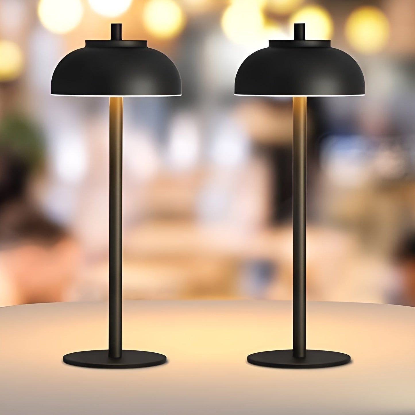 Rechargeable LED Table Lamp - Dimmable with 3 Light Modes and USB