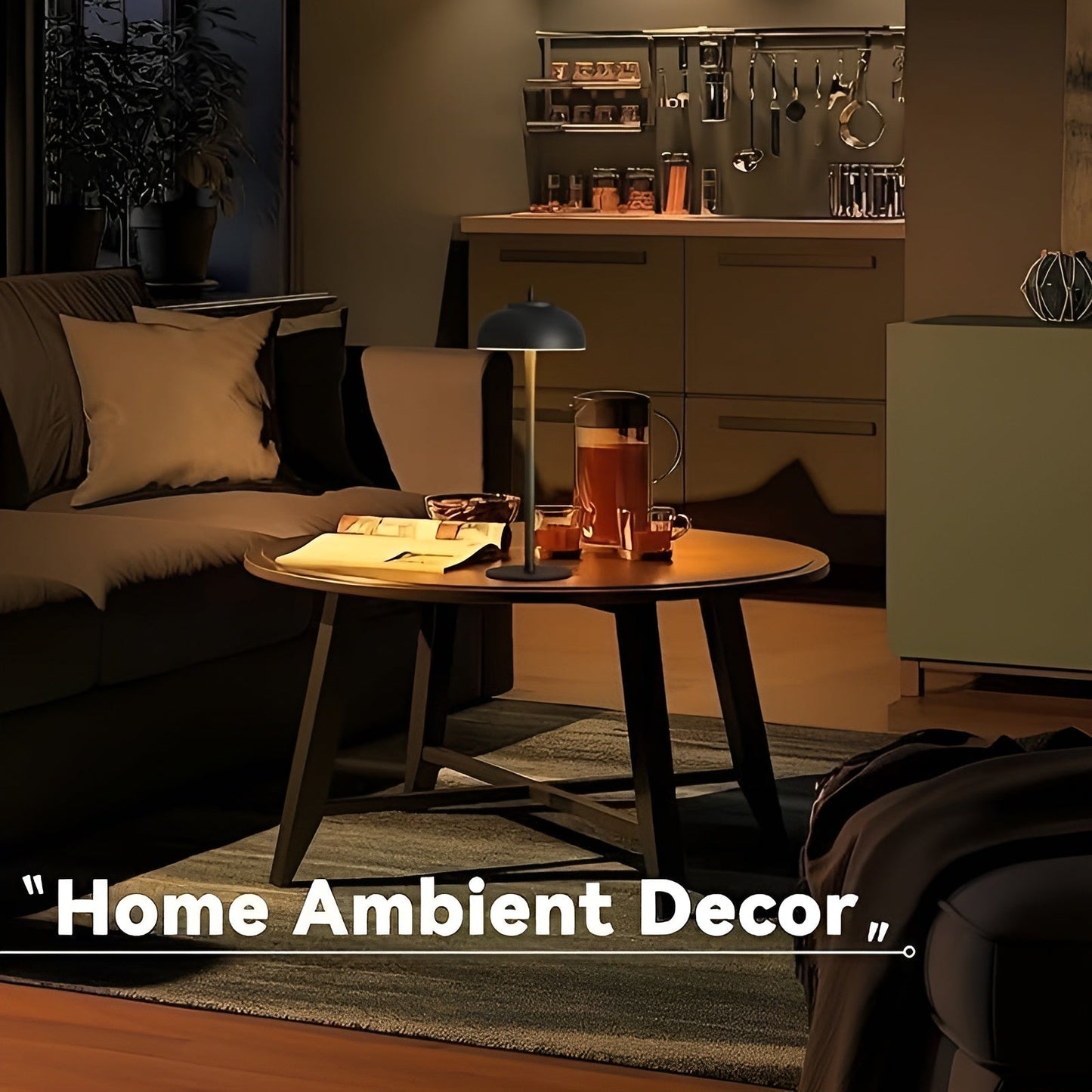 Rechargeable LED Table Lamp - Dimmable with 3 Light Modes and USB